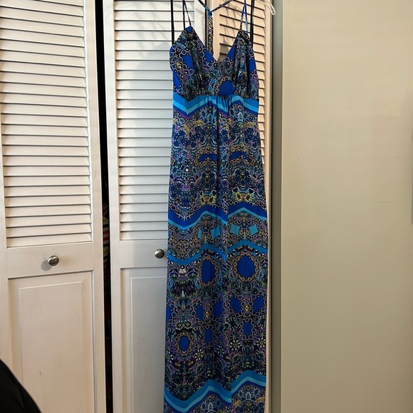 Laundry by Shelli Segal Printed Floral Maxi Dress - Picture 1 of 7